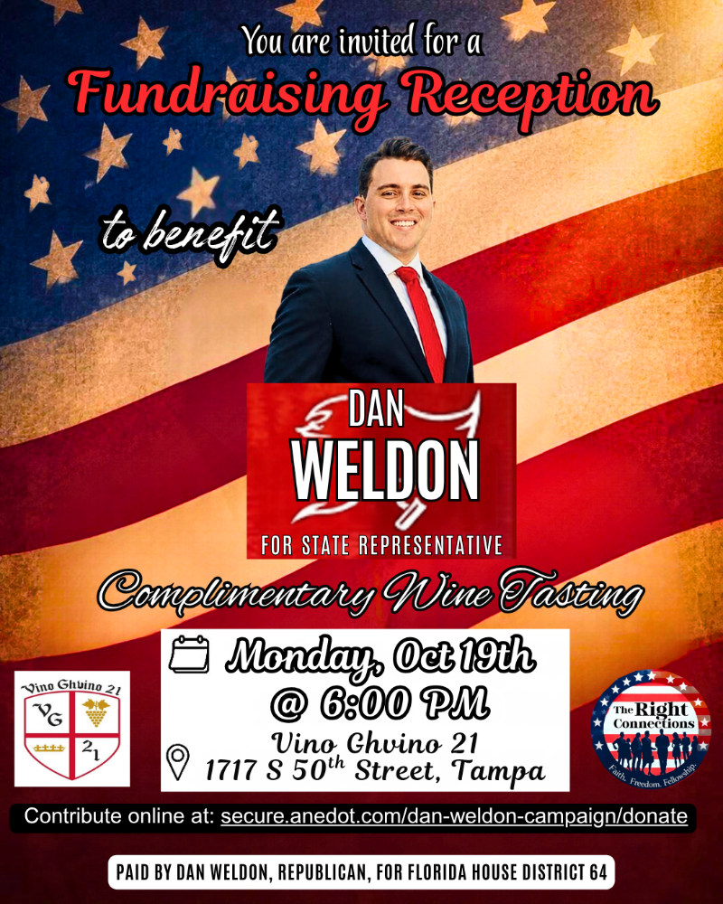 Dan Weldon for FL House 64 Fundraising Reception