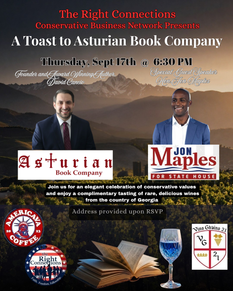 A Toast to Asturian Book Company: An Evening of Fine Wine and Words